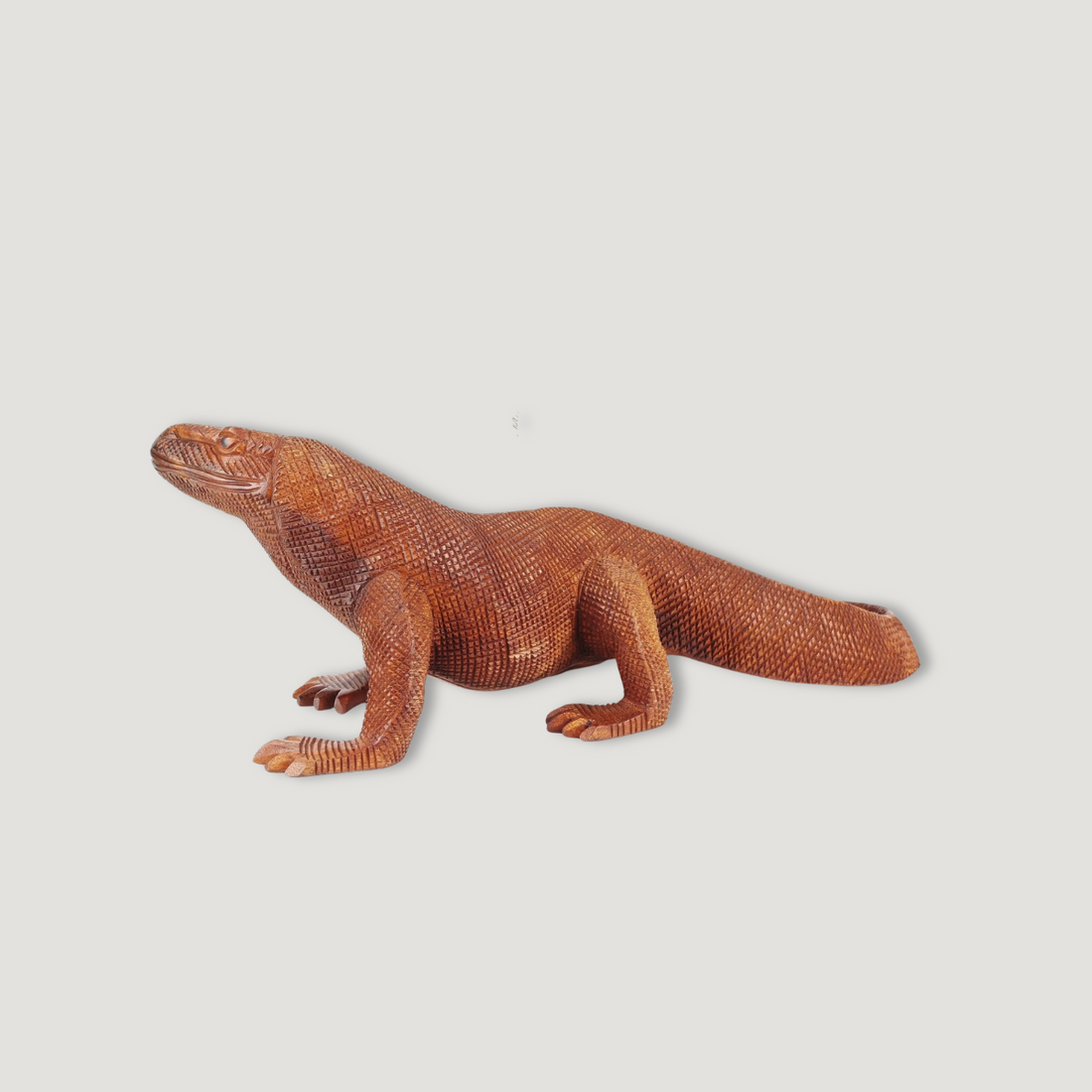Wooden Komodo dragon