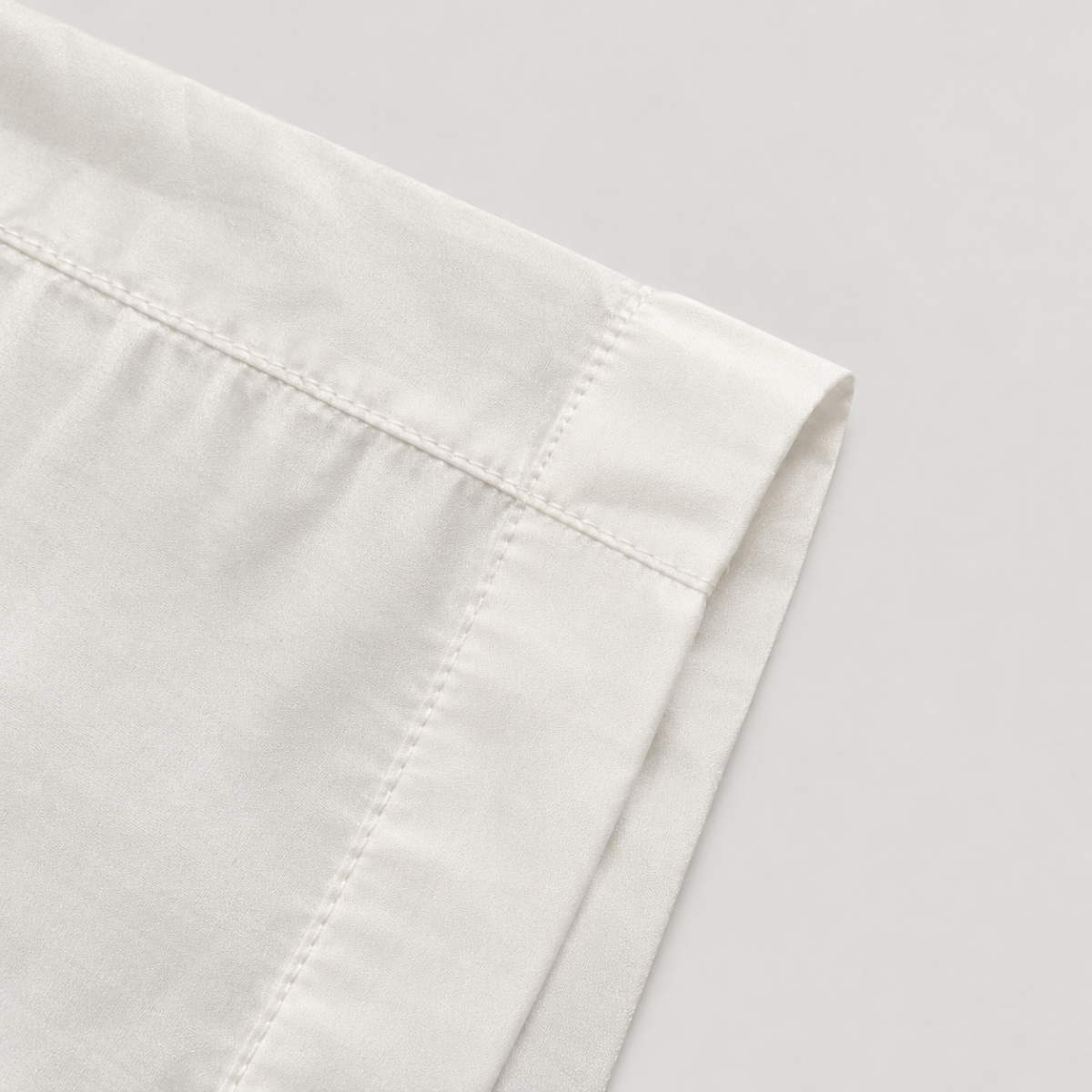 Yves Cotton Trousers – Misty White