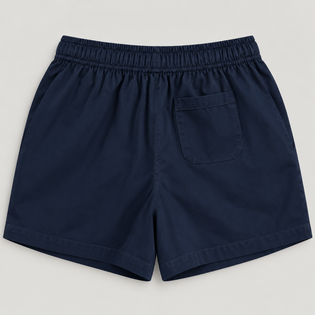 Yves Cotton Shorts – Midnight Blue