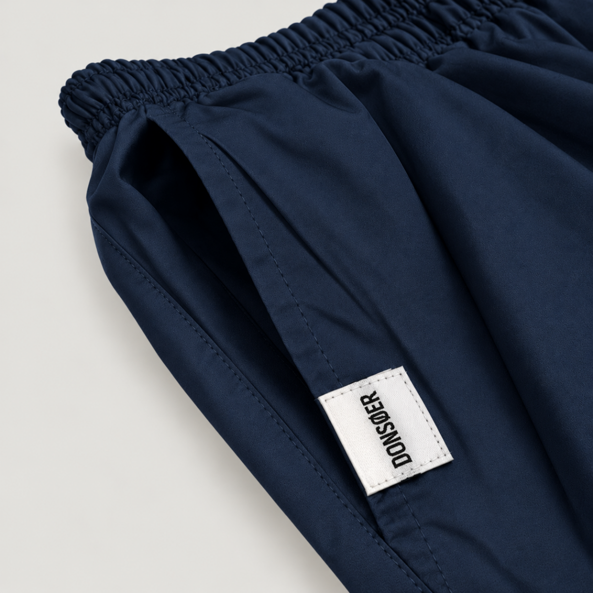 Yves Cotton Shorts – Midnight Blue
