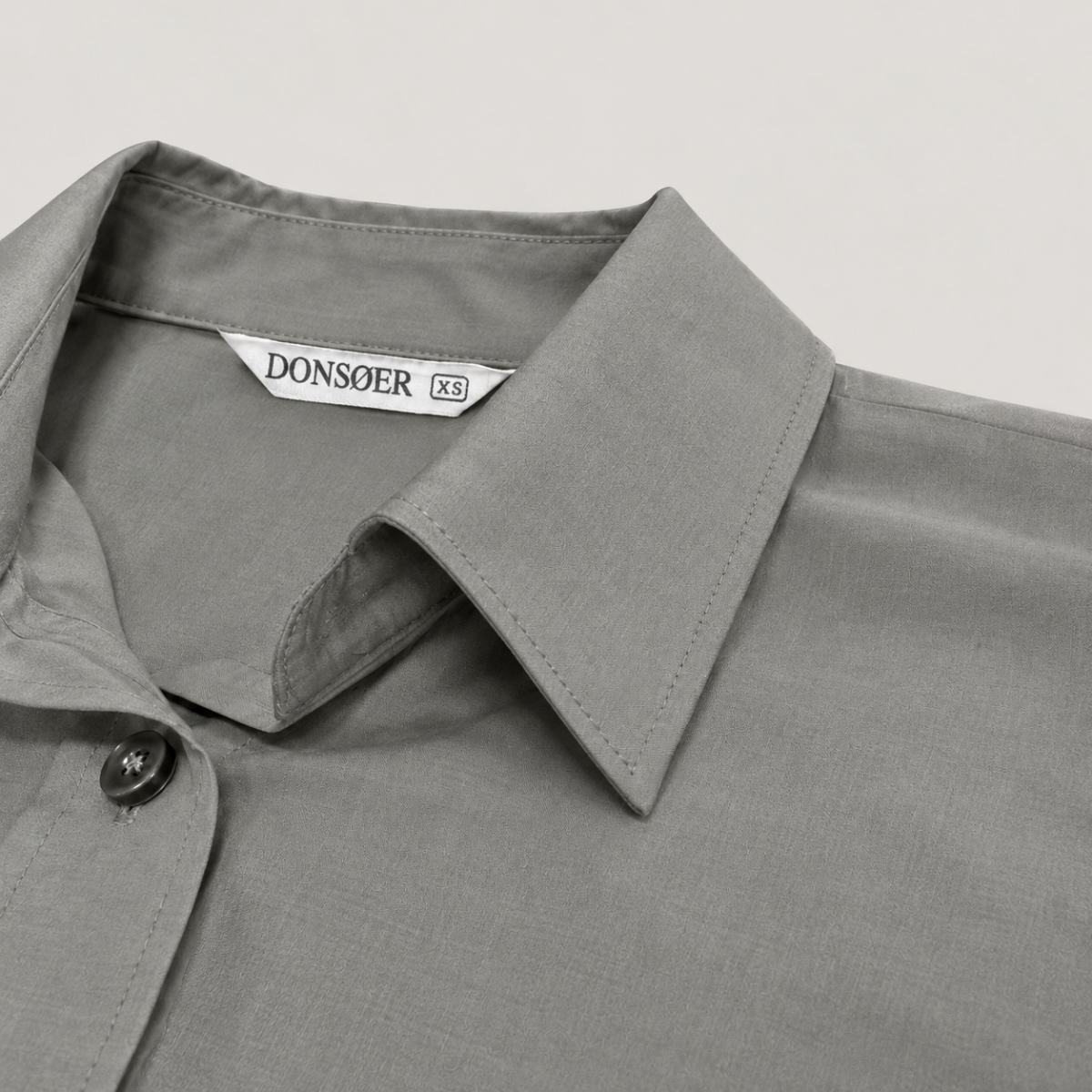Yves Short-Sleeve Shirt – Stone Grey