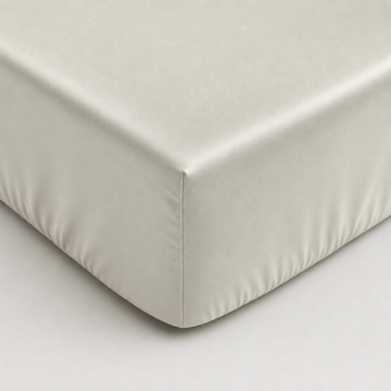 Silkys Fitted Sheet - Pure Ivory