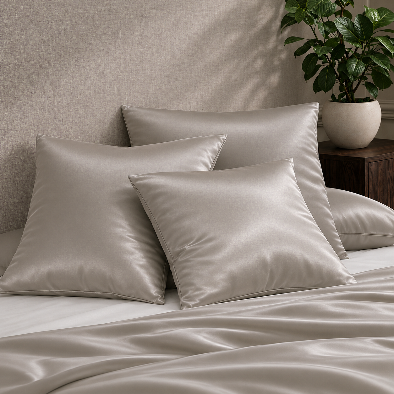 Silkys Pillowcase – Grey Whisper