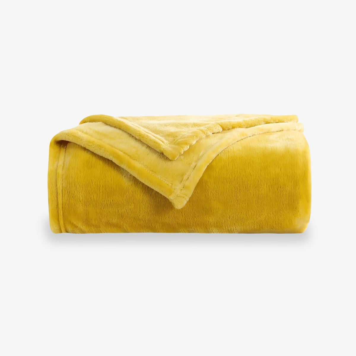 Vømre Plush Blanket - Honey Gold