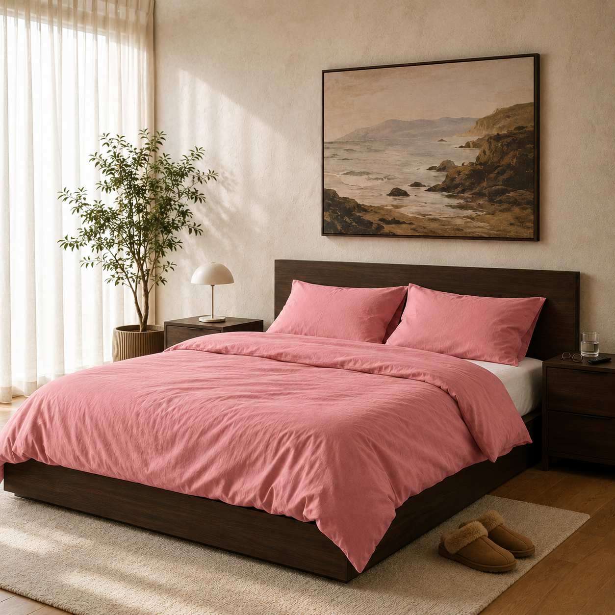 BømLen Bedding – Soft Rose