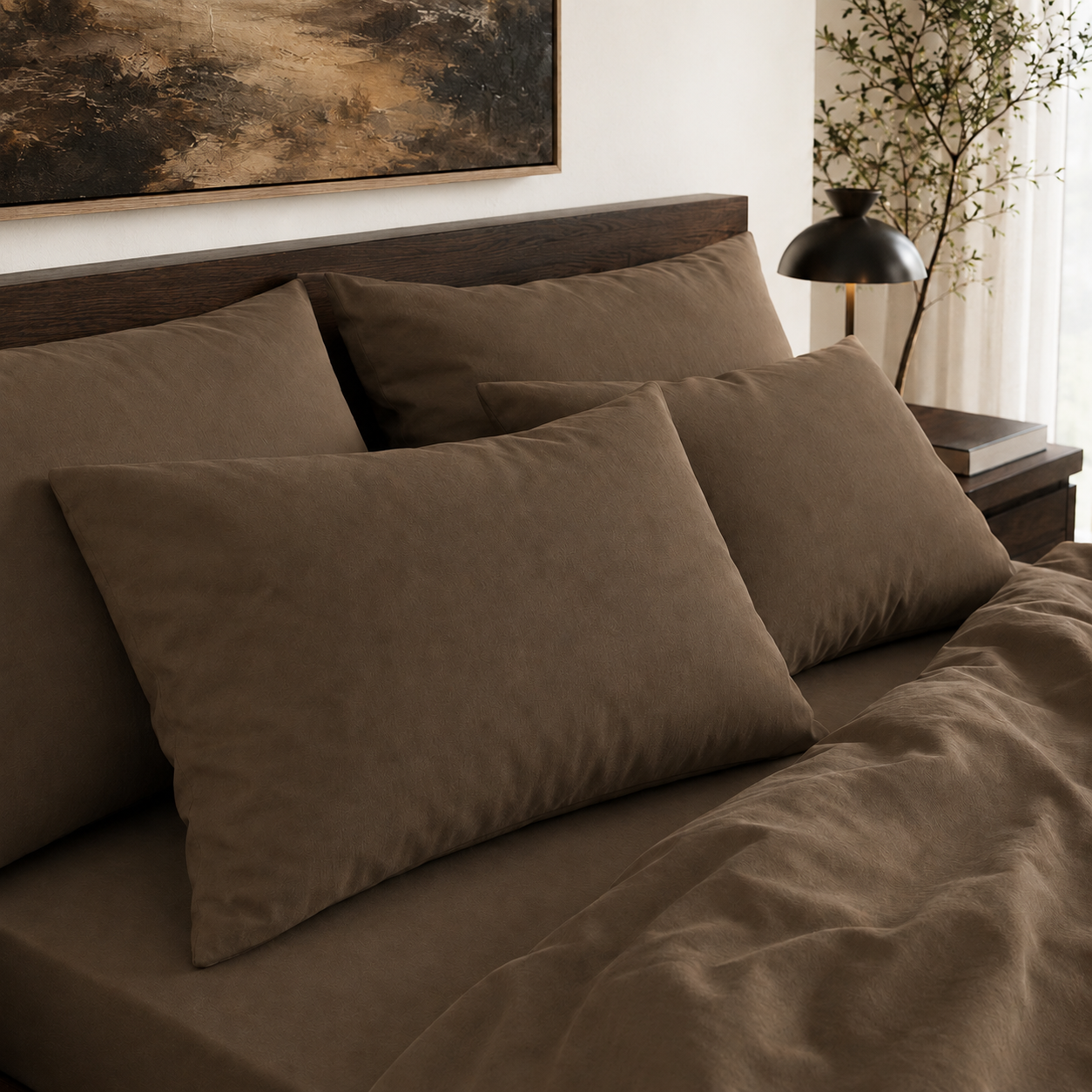BømLen Bedding – Warm Wood