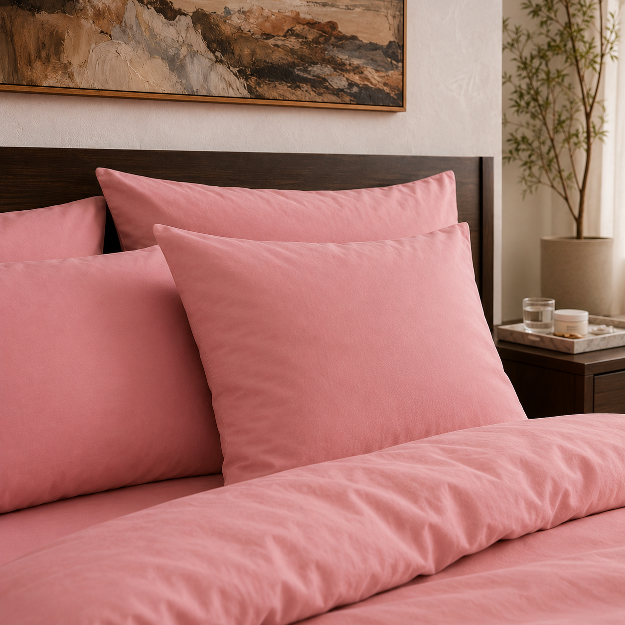 BømLen Bedding – Soft Rose