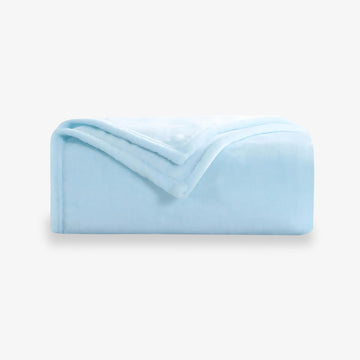 Vømre Plush Blanket - Minty Morning