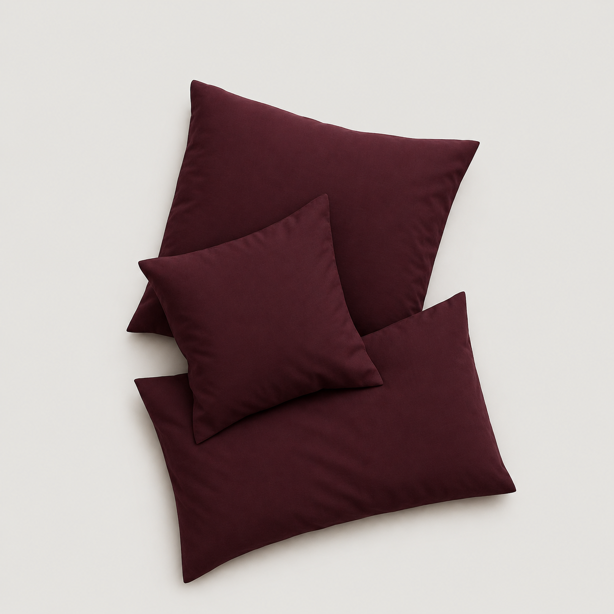 BømLen cushion cover – Dark Wine