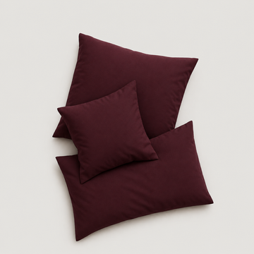 BømLen cushion cover – Dark Wine