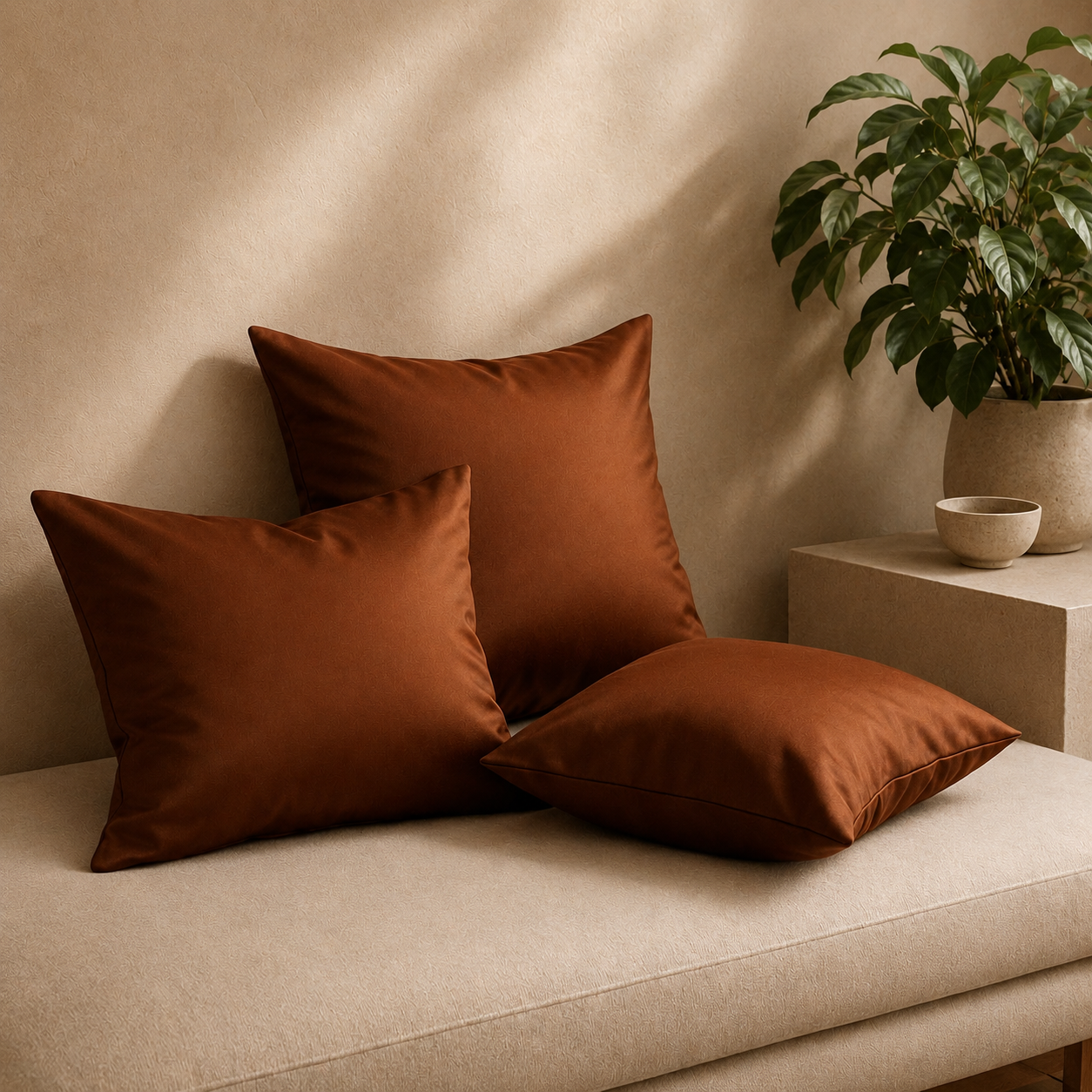 Silkys pillowcase – Soft Earth