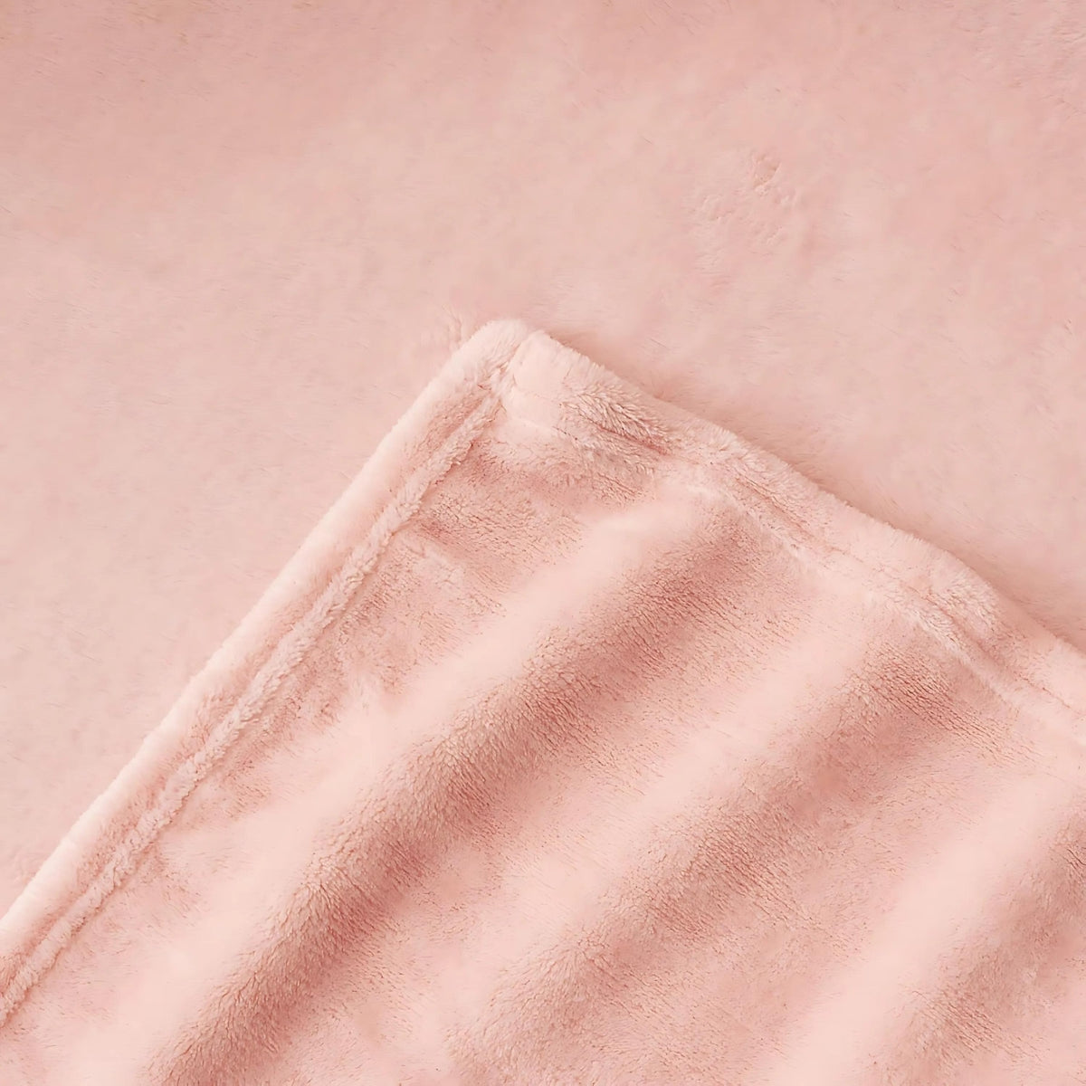 Plush blanket Vømre - Pink Rose