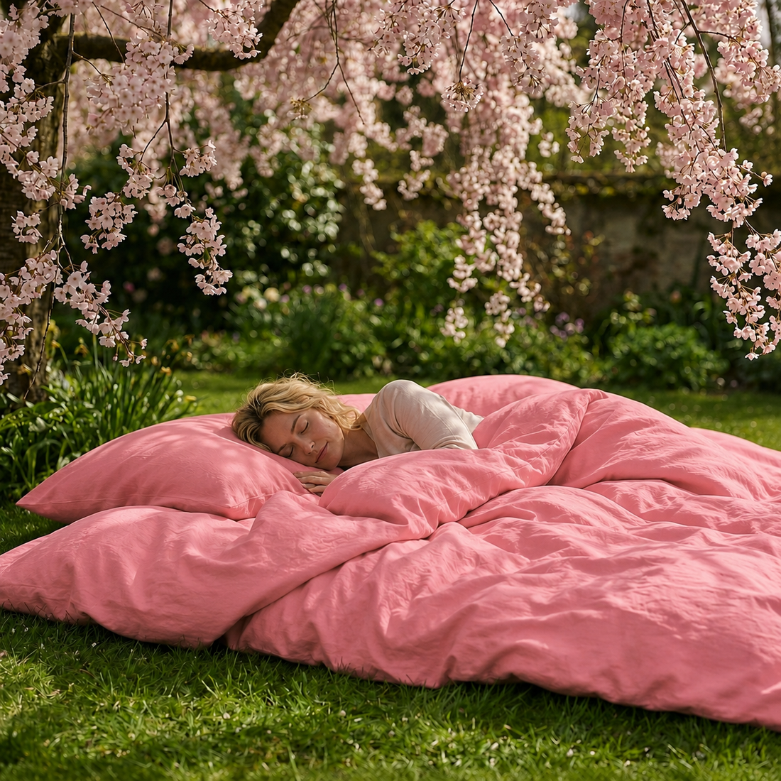 BømLen Bedding – Soft Rose