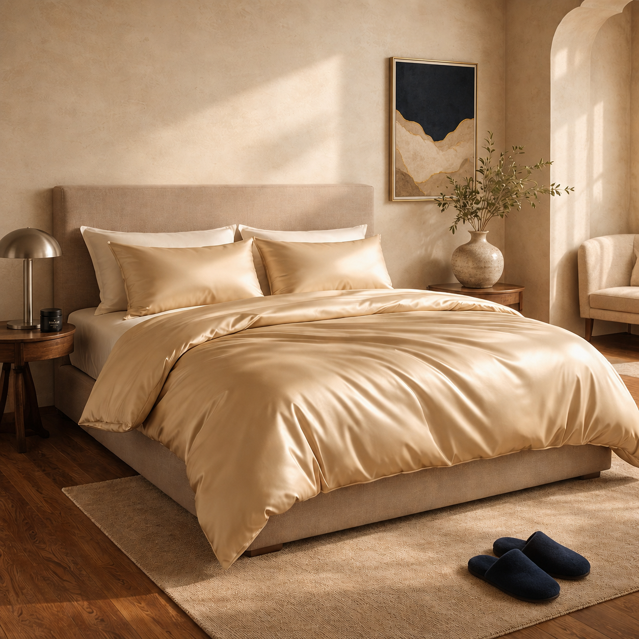 Silkys bedding – Warm Sand