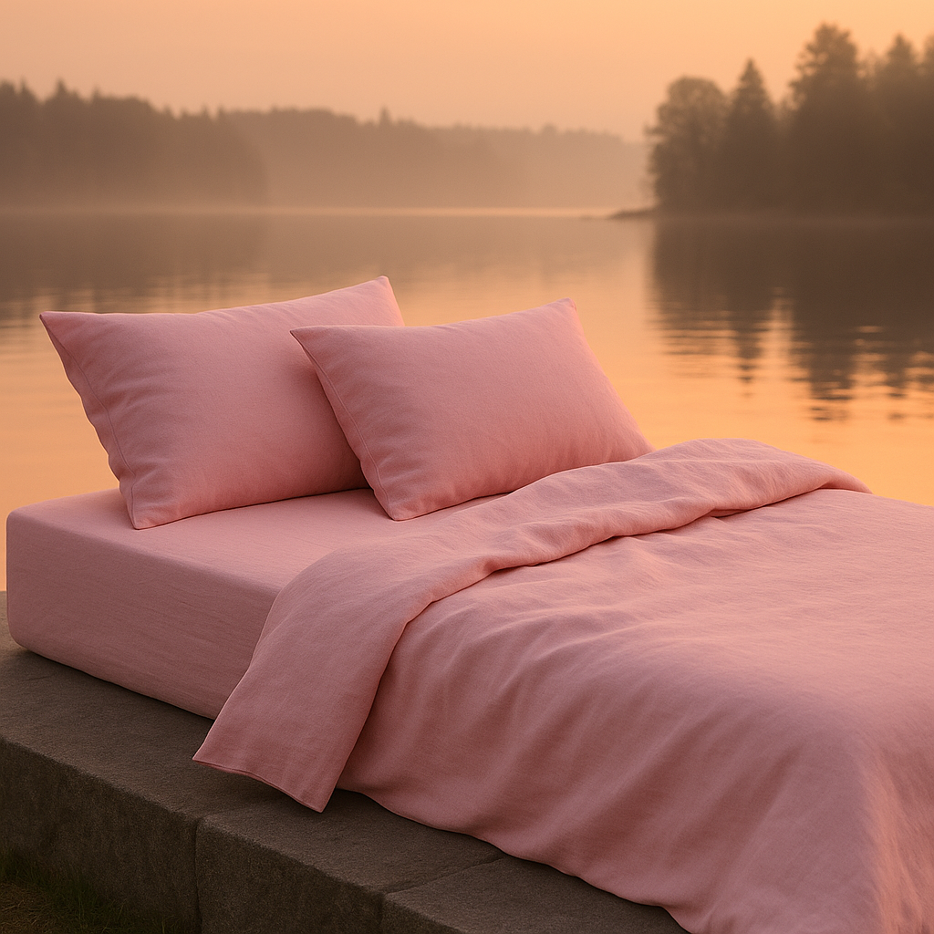BømLen Bedding – Soft Rose